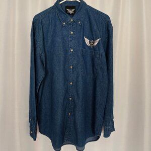 American Biker Button down shirt